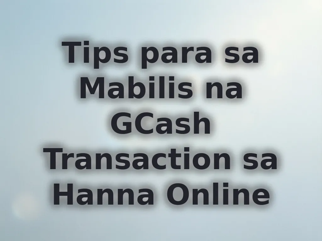 GCash tips